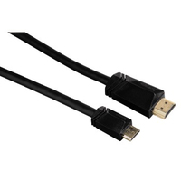 Hama 122119 HDMI-Kabel 1,5 m HDMI Typ A (Standard) HDMI Type C (Mini) Schwarz