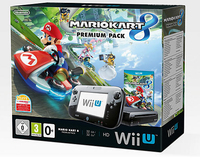 Nintendo Wii U 32GB + Mario Kart 8 Premium (Schwarz)