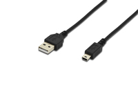 ASSMANN Electronic AK-300130-018-S USB Kabel (Schwarz)