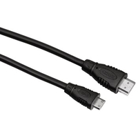 Hama 00074243 HDMI-Kabel 1,5 m HDMI Typ A (Standard) HDMI Type C (Mini) Schwarz (Schwarz)