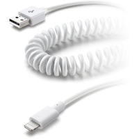 Cellular Line Lightning - USB Lightning USB 2.0 Weiß Handykabel (Weiß)