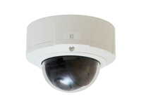 LevelOne PTZ Dome Network Camera, 3-Megapixel, Outdoor, PoE 802.3af, Day & Night, 10x, WDR (Schwarz, Wei&szlig;)