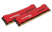 Kingston Technology HyperX Savage 16GB 1600MHz DDR3 Kit of 2 (Rot)