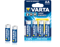 Varta High Energy AA (Blau, Silber)