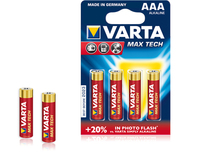Varta Max Tech AAA (Mehrfarbig)
