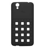 Wiko 104007 Handy-Schutzhülle (Schwarz)