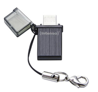 Intenso Mini Mobile Line, 32GB 32GB USB 2.0/Micro-USB Schwarz USB-Stick (Schwarz)