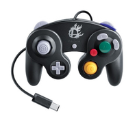 Nintendo GameCube Controller Super Smash Bros. Edition (Schwarz)