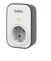 Belkin BSV103VF Überspannungsschutz (Schwarz, Weiß)