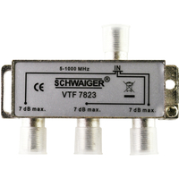 Schwaiger VTF7823 531 Kabelsplitter Silber (Silber)