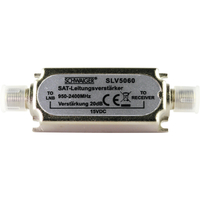 Schwaiger SLV5060531 TV-Signalverstärker 950 - 2400 MHz (Silber)