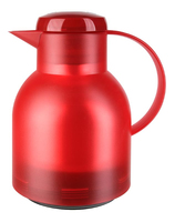 EMSA 504232 Thermosflasche 1 l Rot, Durchscheinend (Rot, Durchscheinend)