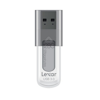 Lexar JumpDrive S55 128GB 128GB USB 3.0 Schwarz, Weiß USB-Stick (Schwarz, Weiß)