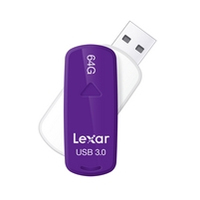 Lexar JumpDrive S35 64GB 64GB USB 3.0 Violett USB-Stick (Violett)