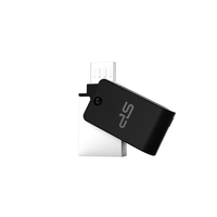 Silicon Power Mobile X21 8GB 8GB USB 2.0 Schwarz, Silber USB-Stick (Schwarz, Silber)