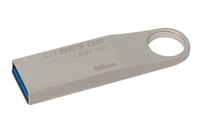 Kingston Technology DataTraveler SE9 G2 16GB 16GB USB 3.0 (3.1 Gen 1) Typ A Silber USB-Stick (Silber)
