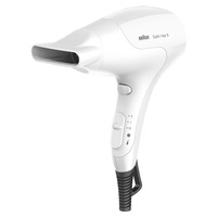 Braun Satin Hair 1 PowerPerfection HD180 1800 W Weiß (Weiß)