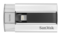 Sandisk 16GB iXpand 16GB USB 2.0/Lightning Schwarz, Silber USB-Stick (Schwarz, Silber)