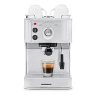 Gastroback Design Espresso Plus Manuell Espressomaschine 1,5 l (Silber)