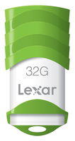 Lexar 32GB JumpDrive V30 32GB USB 2.0 Grün, Weiß USB-Stick (Grün, Weiß)