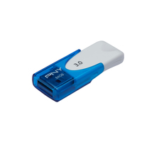 PNY Attaché 4 3.0 64GB 64GB USB 3.0 Blau, Weiß USB-Stick (Blau, Weiß)