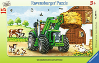 Ravensburger Traktor auf dem Bauernhof