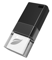 Leef 16GB USB 3.0 16GB USB 3.0 Schwarz, Holzkohle USB-Stick (Schwarz, Holzkohle)