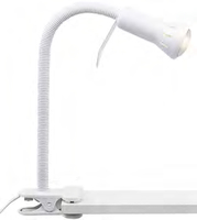 Brilliant Flex Tischleuchte E14 LED Weiß (Weiß)