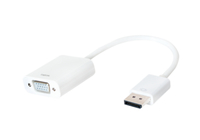 LogiLink CV0059B Videokabel-Adapter VGA (D-Sub) DisplayPort Wei&szlig; (Wei&szlig;)