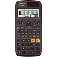 Casio FX-87DE X Taschenrechner Tasche Wissenschaftlicher Taschenrechner Schwarz (Schwarz)