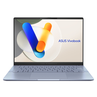 ASUS VivoBook S5406MA-PP018W Laptop 35,6 cm (14") 3K Intel Core Ultra 5 125H 16 GB LPDDR5x-SDRAM 512 GB SSD Wi-Fi 6E (802.11ax) Windows 11 Home Blau