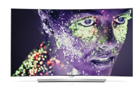 LG 55EG9609 55" 4K Ultra HD 3D Kompatibilität Smart-TV WLAN Schwarz, Weiß LED TV (Schwarz, Weiß)