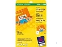 Avery Correction Labels White 210 x 297mm