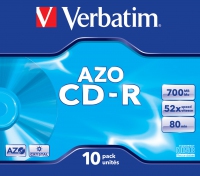 Verbatim CD-R AZO Crystal