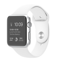 Apple Watch Sport (Weiß, Silber)