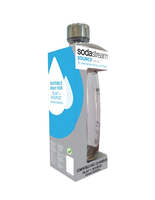 SodaStream 2260747 1000ml Metallisch Trinkflasche (Metallisch, Transparent)