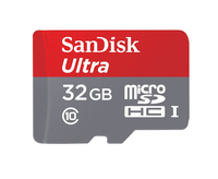 Sandisk SDSQUNC-032G-GN6MA Flash Speicher (Grau, Rot)