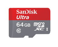 Sandisk SDSQUNC-064G-GN6MA Flash Speicher (Grau, Rot)