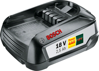 Bosch 1600A005B0 Lithium-Ion 2500mAh 18V Wiederaufladbare Batterie (Schwarz)