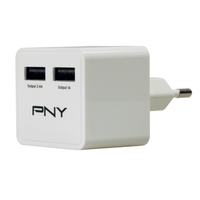 PNY P-AC-2UF-WEU01-RB Ladegeräte für Mobilgerät (Weiß)
