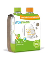 SodaStream 8718692613584 Trinkflasche (Grün, Orange, Transparent)