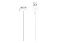 Apple 30-pin - USB2.0 Handykabel Weiß USB A Apple 30-pin (Weiß)