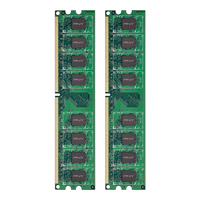 PNY 4GB (2x2GB) PC2-6400 800 MHz DDR2 (Grün)
