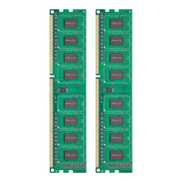 PNY 8GB (2x4GB) PC3-12800 1600MHz DDR3 (Grün)