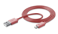 Cellular Line USBDATAMFISMARTP USB Lightning Pink Handykabel (Pink)