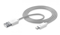 Cellular Line USBDATAMFISMARTW USB Lightning Weiß Handykabel (Weiß)