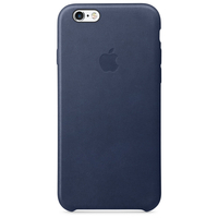 Apple iPhone 6s Leder Case – Mitternachtsblau (Blau)