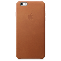 Apple iPhone 6s Plus Leder Case – Sattelbraun (Braun)