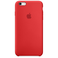 Apple iPhone 6s Silikon Case - Rot (Rot)