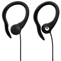 Hama EAR5105 Kopfhörer Kabelgebunden Ohrbügel Musik Schwarz (Schwarz)